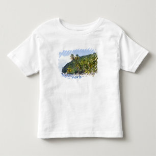 Camiseta De Bebé Bahía de Marigot, Santa Lucía, Caribe