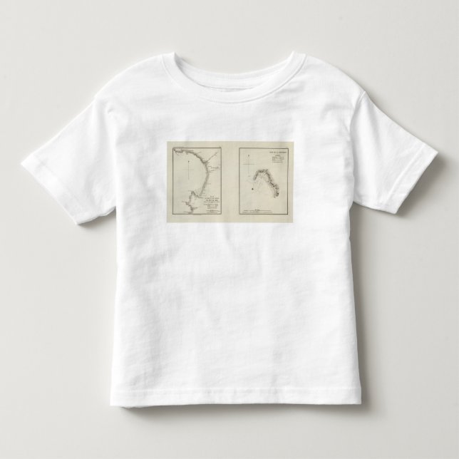Camiseta De Bebé Bahía de Monterey, California (Anverso)