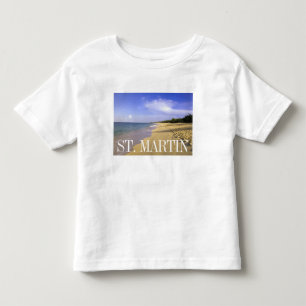 Camiseta De Bebé Bahía Larga Playa Long Bay, San Martín