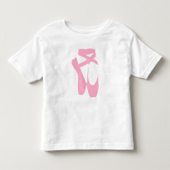 Camiseta De Bebé "Baila la cara fuera" Ballet zapatillas camisas pe (Anverso)
