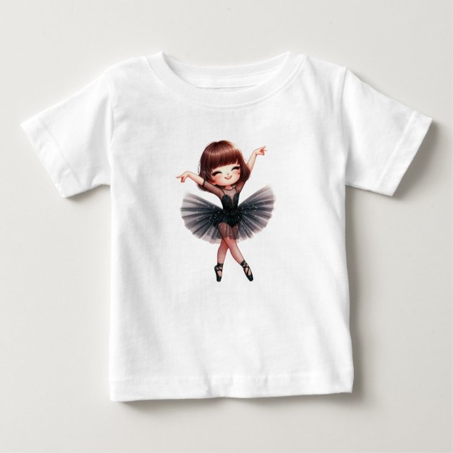 Camiseta De Bebé Bailarín de ballet (Anverso)