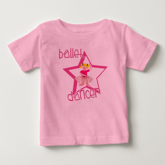 Camiseta De Bebé Bailarín de ballet (Anverso)