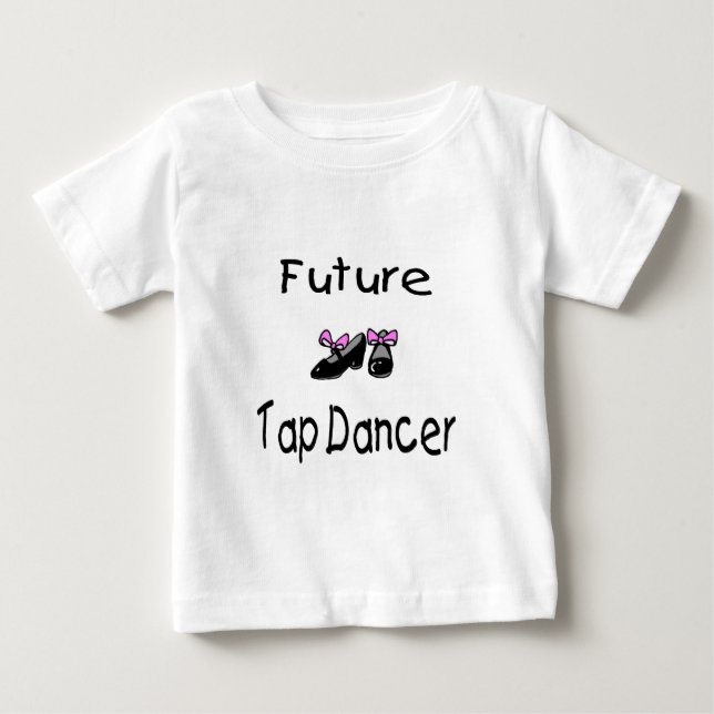 Camiseta De Bebé Bailarín de golpecito futuro (Anverso)