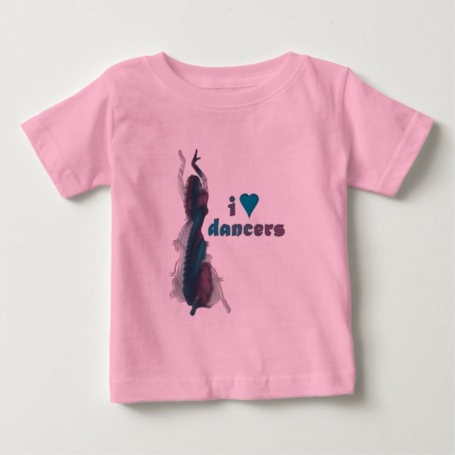 Camiseta De Bebé Bailarín *Mako* (Anverso)