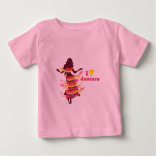 Camiseta De Bebé Bailarín *Rayjii*