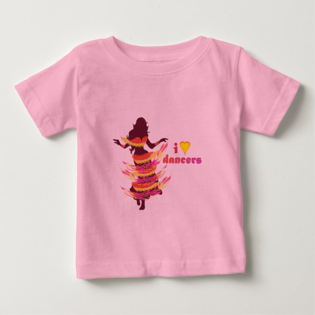 Camiseta De Bebé Bailarín *Rayjii* (Anverso)