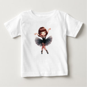 Camiseta De Bebé Bailarina de ballet