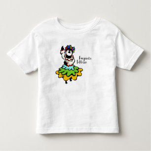 Camiseta De Bebé Bailarina de folklore pingüino
