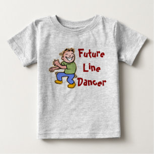 Camiseta De Bebé ¡Bailarina de línea futura! - Baby Boy