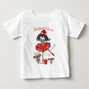 Camiseta De Bebé ¡Bailarina del navidad - traiga en los presentes!