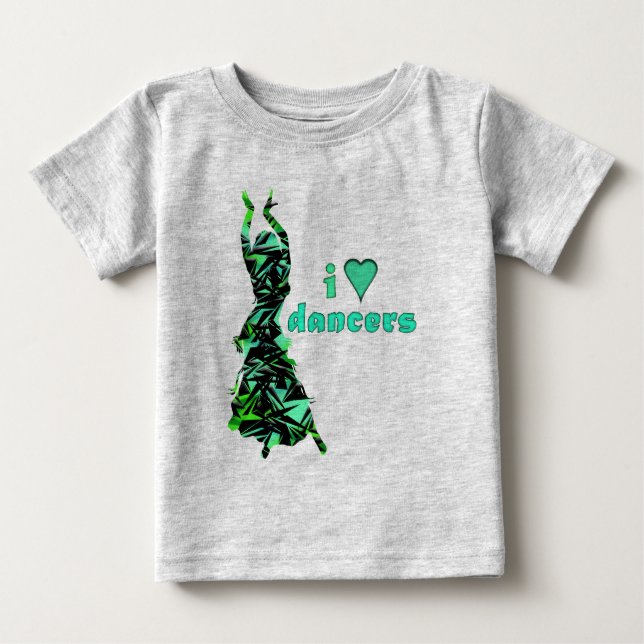 Camiseta De Bebé Bailarina *Jinx* (Anverso)