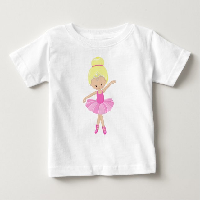 Camiseta De Bebé Bailarina, Niña de Ballet, Bailarina de Ballet, Ca (Anverso)