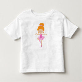 Camiseta De Bebé Bailarina, Niña de Ballet, Danza de Ballet, Cabell