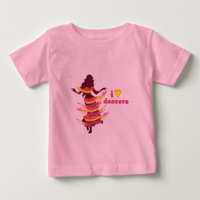Camiseta De Bebé Bailarina *Rayjii* (Anverso)