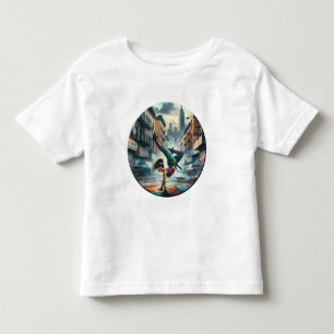 Camiseta De Bebé Bailarina Urbana Femenina en NYC – Arte Urbano B-G