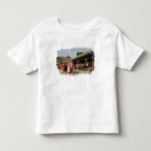 Camiseta De Bebé Bailarines folclóricos aficionados disfrazados ent
