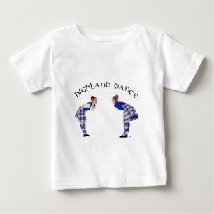 Camiseta De Bebé Baile de Highland escocés Reel