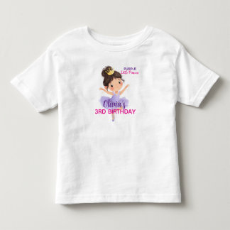 Camiseta De Bebé Baile de la Princesita Morada