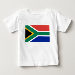 Camiseta De Bebé ¡Bajo costo! Bandera de Sudáfrica