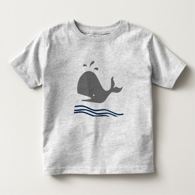 Camiseta De Bebé Ballena (Anverso)