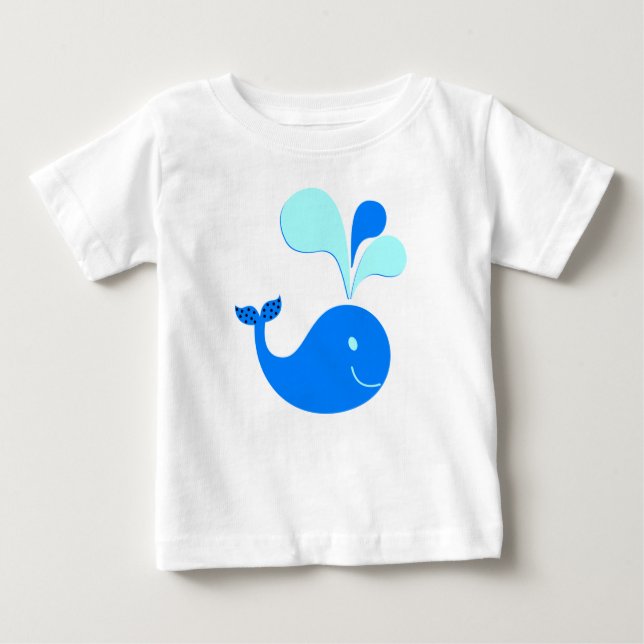 Camiseta De Bebé Ballena (Anverso)
