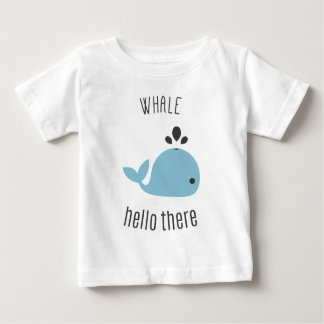 Camiseta De Bebé ¡Ballena adorable (bien) hola allí!