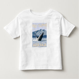Camiseta De Bebé Ballena jorobada - Douglas, Alaska
