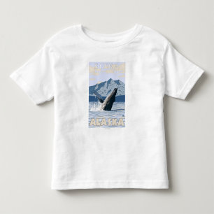 Camiseta De Bebé Ballena jorobada - Sitka, Alaska
