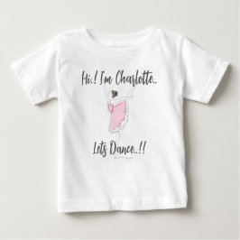 Camiseta De Bebé Ballerina Birthday Party