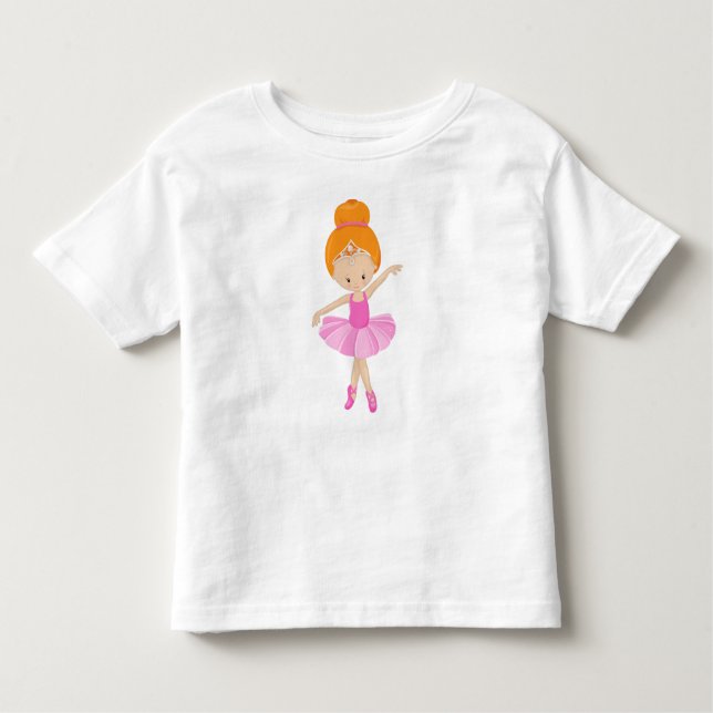 Camiseta De Bebé Ballerina, Chica de ballet, bailarina de ballet, p (Anverso)