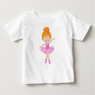 Camiseta De Bebé Ballerina, Chica de ballet, bailarina de ballet, p