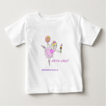 Ballerina con nombre personalizado