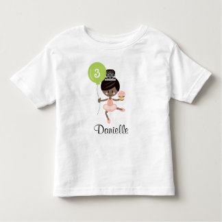 Camiseta De Bebé Ballerina Nacimiento Infantil Niños Camisas Africa