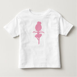 Camiseta De Bebé Ballerina Silhouette, Chica de ballet, bailarina d