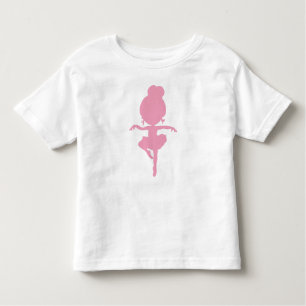 Camiseta De Bebé Ballerina Silhouette, Chica de ballet, bailarina d