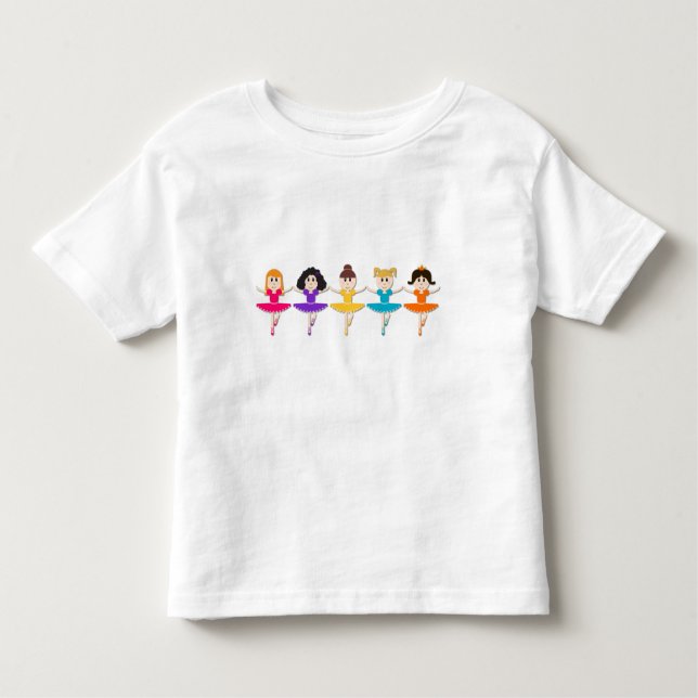 Camiseta De Bebé ballet (Anverso)