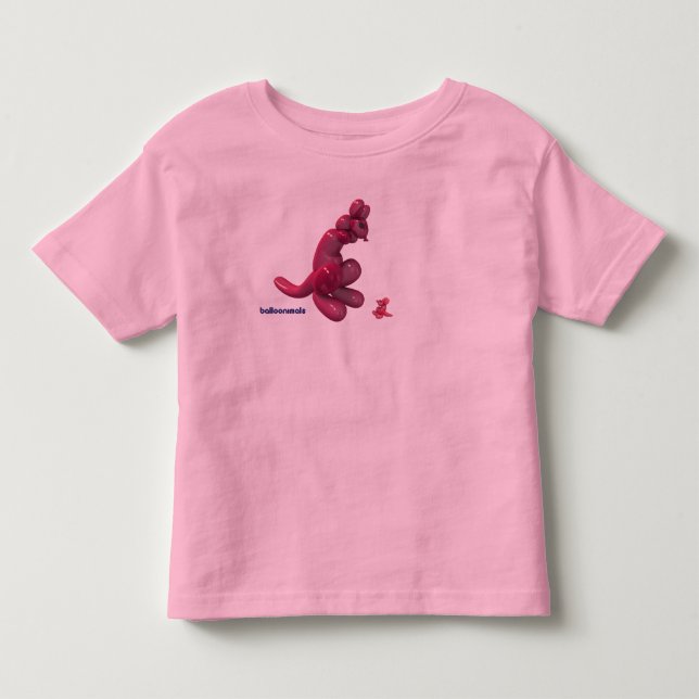 Camiseta De Bebé ¡Balloonimals animoso y Sammy KangaROOS! (Anverso)