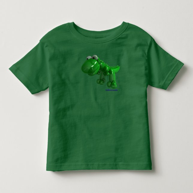 Camiseta De Bebé ¡Balloonimals Ziggy el Trex! (Anverso)