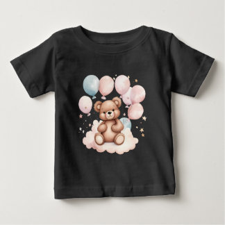 Camiseta De Bebé Balón acuático Teddy Bear