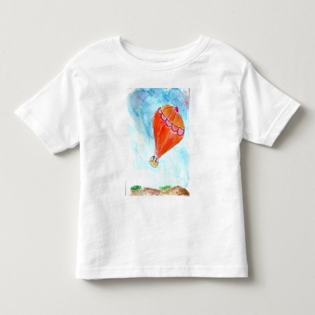 Camiseta De Bebé Balón de aire caliente (Anverso)
