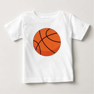 Camiseta De Bebé Balón de Baloncesto de Dibujos Animados