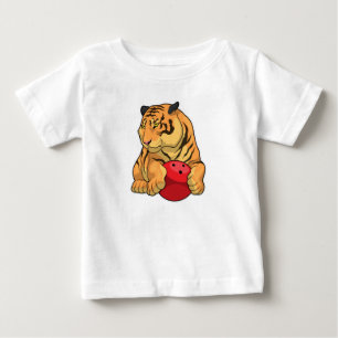 Camiseta De Bebé Balón de bolos del Tigre