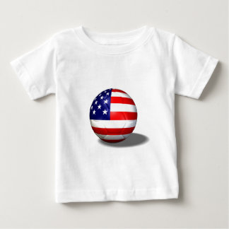 Camiseta De Bebé balón de fútbol los E.E.U.U.
