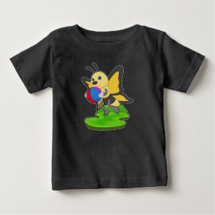 Camiseta De Bebé Balón de mariposa