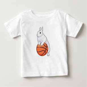 Camiseta De Bebé Baloncestista Bunny