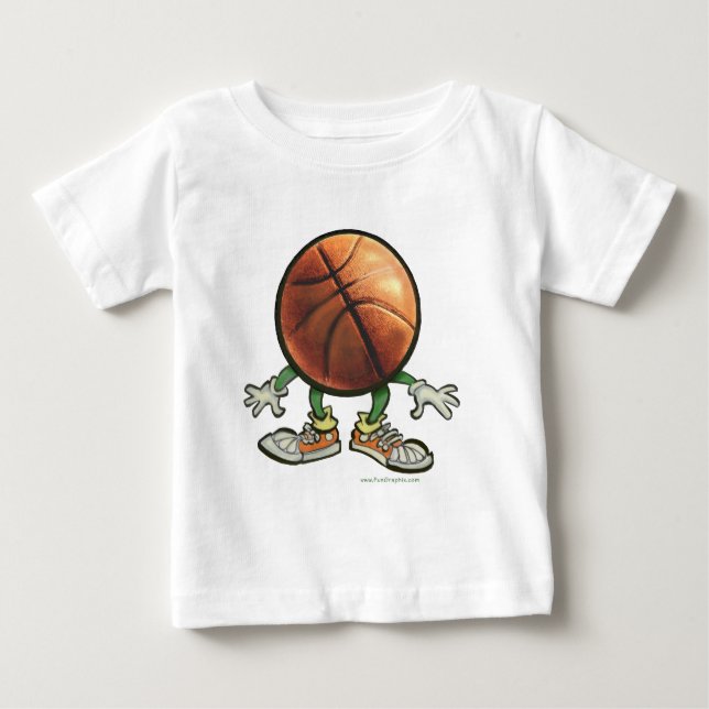 Camiseta De Bebé Baloncesto (Anverso)