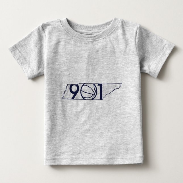Camiseta De Bebé Baloncesto 901 (Anverso)