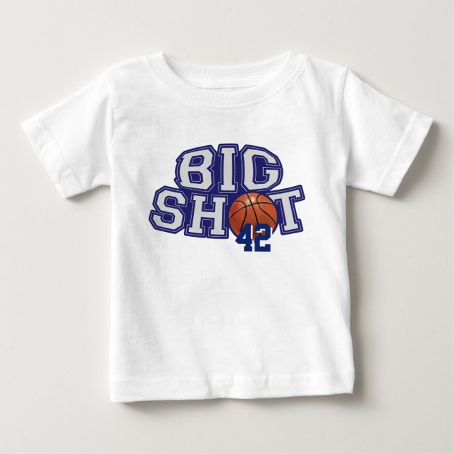 Camiseta De Bebé Baloncesto Big Shot (Anverso)