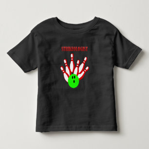 Camiseta De Bebé Baloncesto y pines con la palabra STRIKEOLOGIST