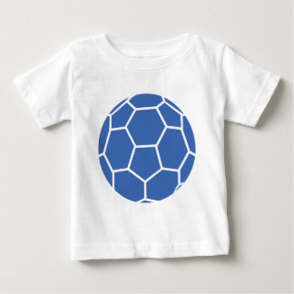 Camiseta De Bebé balonmano azul de la bola